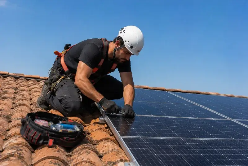 Maintenance et monitoring de panneaux solaires à Cubzac-les-Ponts