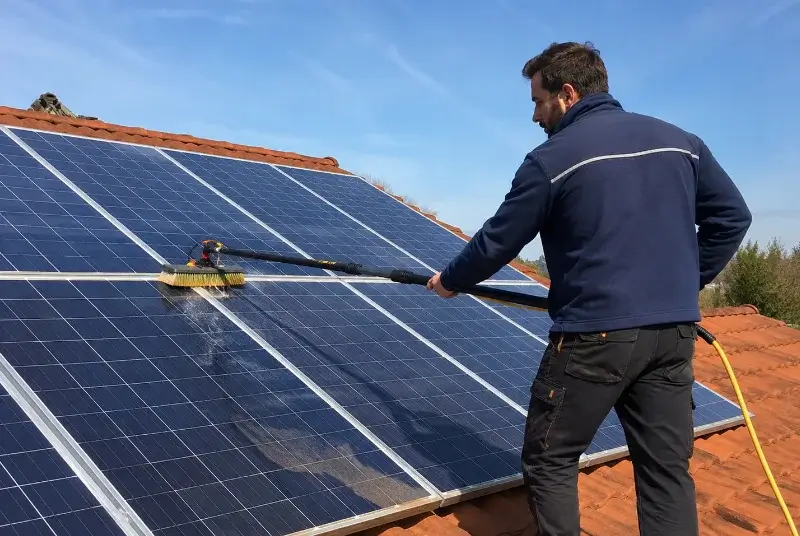 Nettoyage et entretien de panneaux solaires à Cubzac-les-Ponts